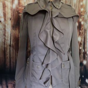 Anthropologie elevenses raincoat